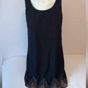C.Luce Beaded Hem Dress